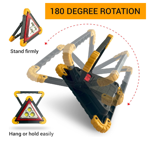 3*1 LED D'urgence Triangulaire©