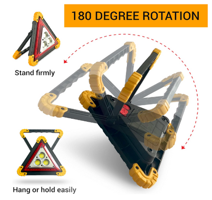 3*1 LED D'urgence Triangulaire©